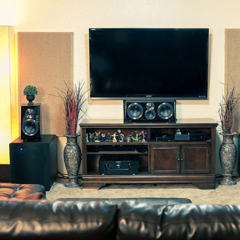 Perfect Marriage of Style and Sound Achieved in California Living Room