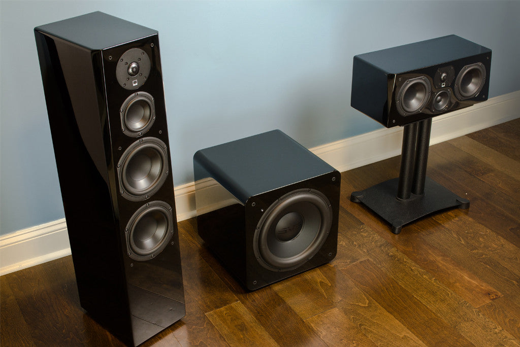 Tower Speaker in Piano Gloss Black