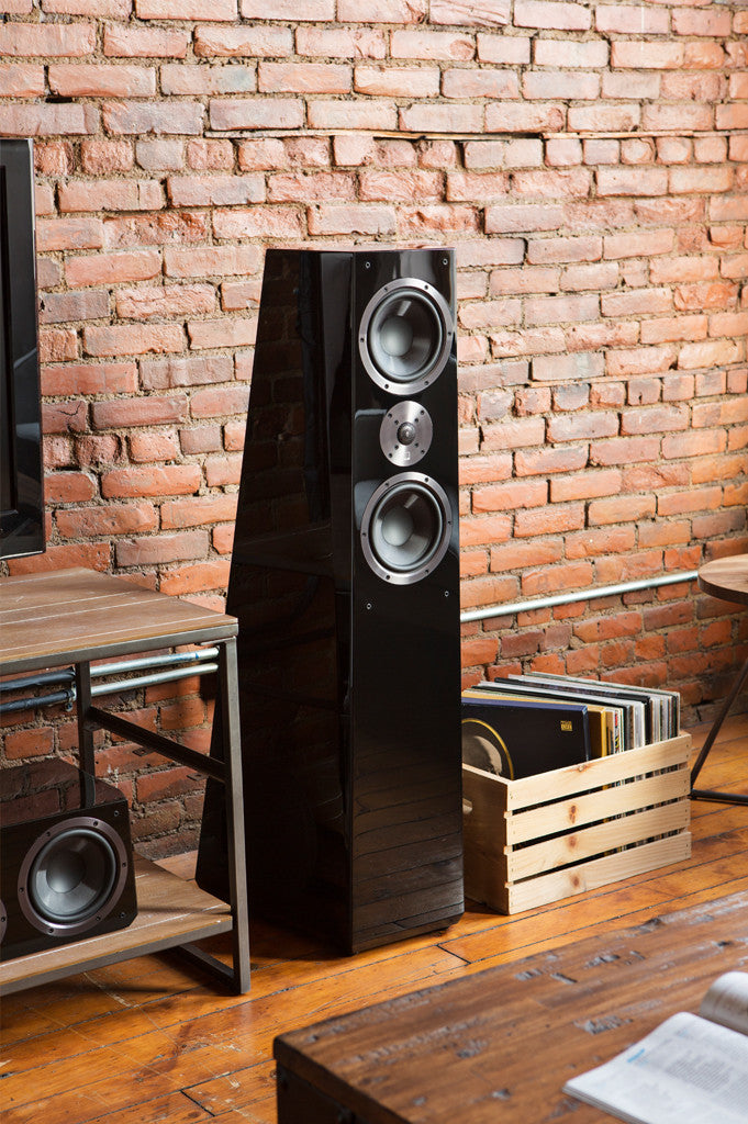 Tower Speaker in Piano Gloss Black