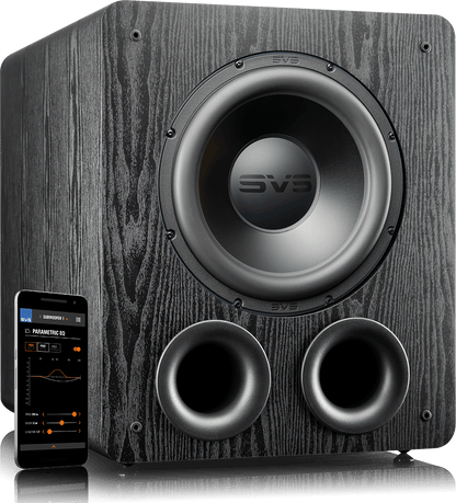 PB-2000 Pro Subwoofer in Premium Black Ash